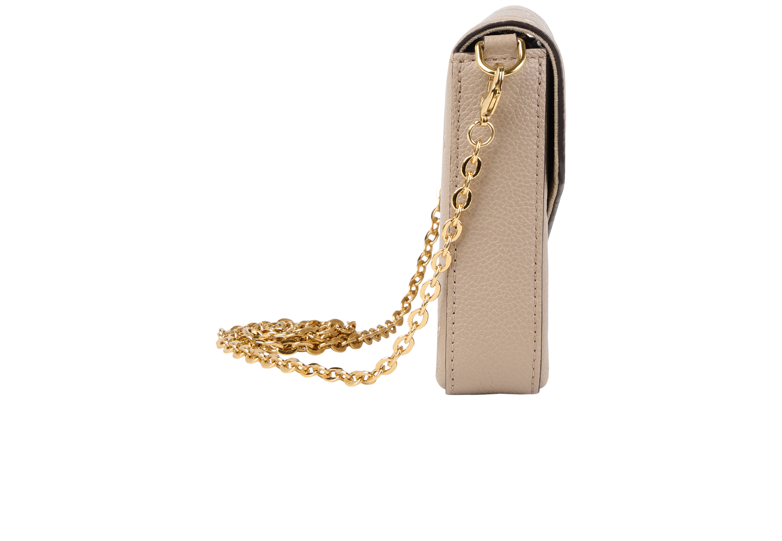 Empreinte Pochette Felicie, &pound;850, Handbags, Cream, Leather, Side view